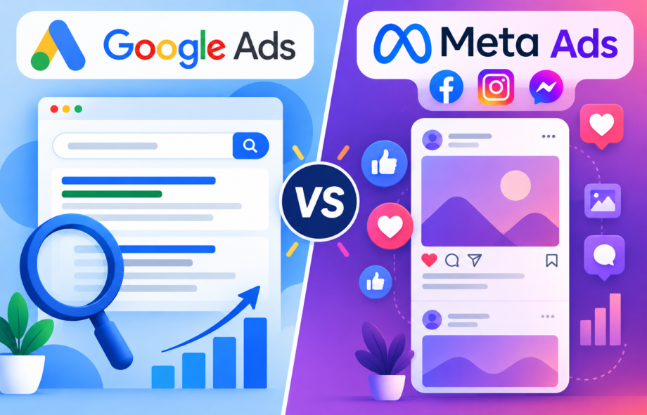 Google Ads vs Meta Ads